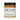 Buff-N-Stuff All-Natural Facial Scrub in Clear Glass Jar with White Label and Black Cap