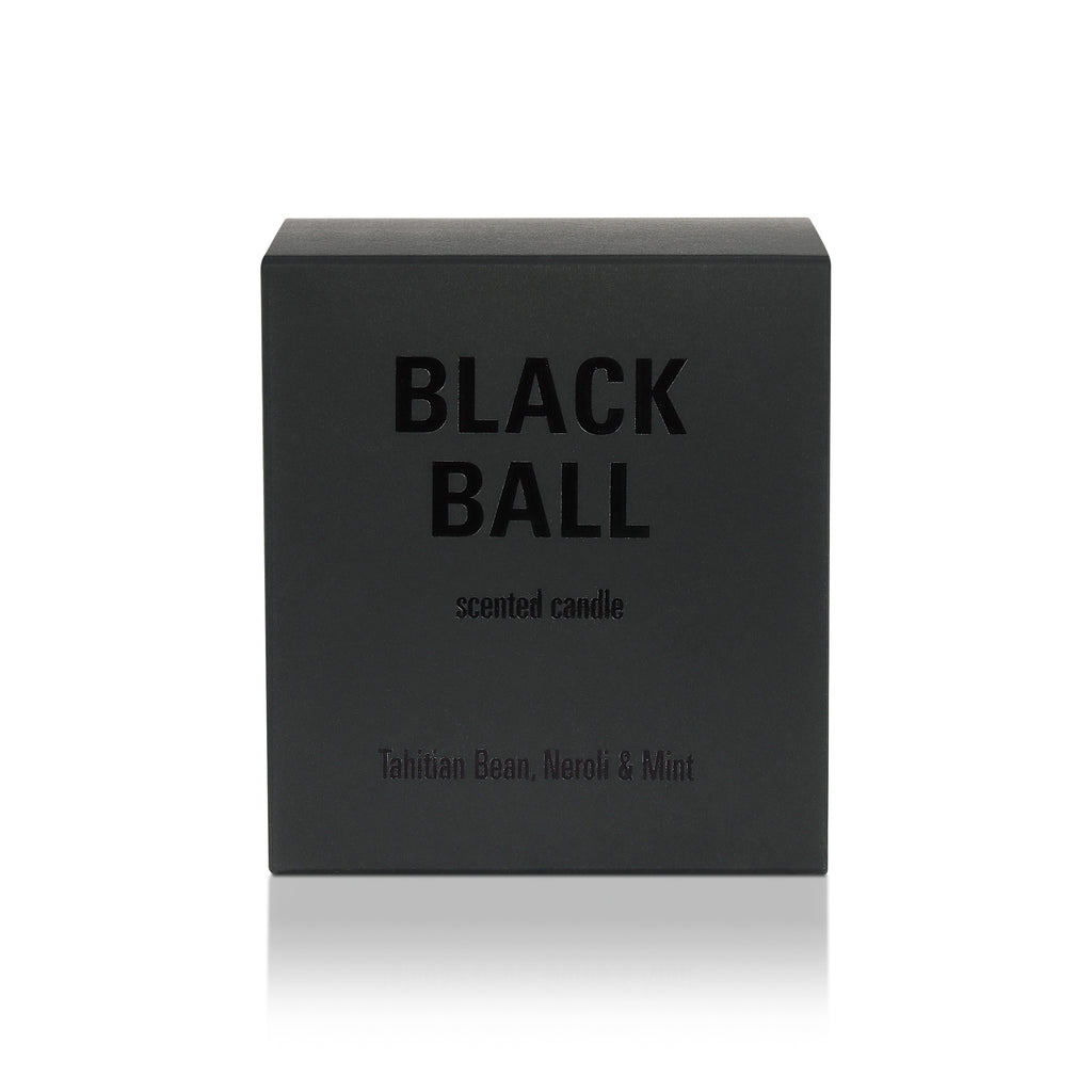 Black Ball Candle Box Packaging