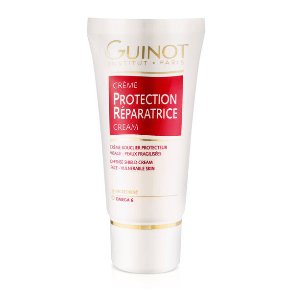 Protection Réparatrice Cream in a White Tube with Twist Off Cap