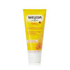 Weleda Baby Nourishing Body Cream in a yellow aluminum tube with white twist off cap.